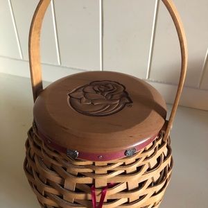 Longaberger Basket with lid